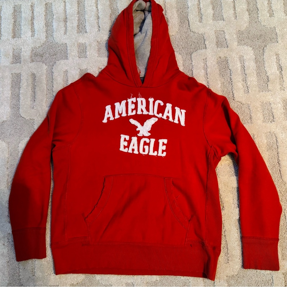 American Eagle Outfitters Bold Orange Hoodie